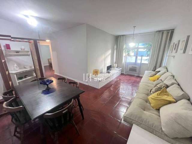 Apartamento com 2 dormitórios, 88 m² - venda por R$ 500.000,00 ou aluguel por R$ 2.800,00/mês - Enseada - Guarujá/SP