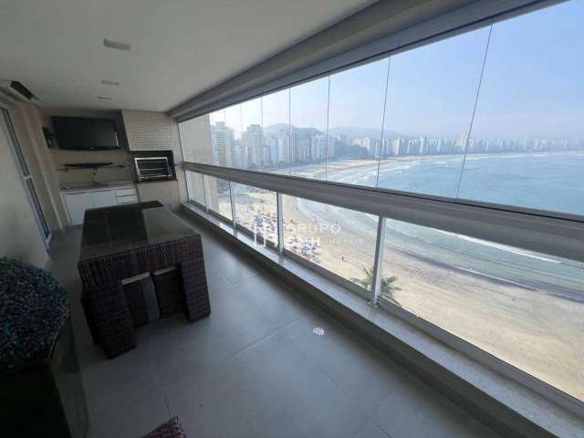 Apartamento com 3 dormitórios, 120 m² - venda por R$ 1.750.000,00 ou aluguel por R$ 8.500,00/mês - Astúrias Frente Mar - Guarujá/SP