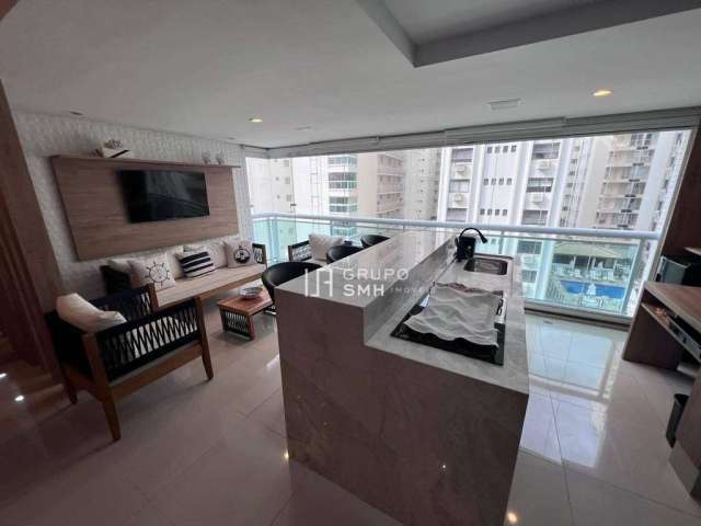 Apartamento com 3 dormitórios, 140 m² - venda por R$ 1.250.000 ou aluguel por R$ 8.500/mês - Pitangueiras - Guarujá/SP