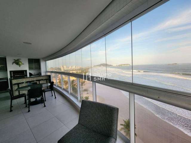 Apartamento com 5 dormitórios à venda, 206 m² por R$ 3.200.000,00 - Enseada Frente Mar - Guarujá/SP