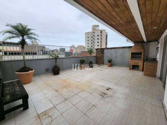 Cobertura com 3 dormitórios à venda, 160 m² por R$ 520.000 - Enseada - Guarujá/SP