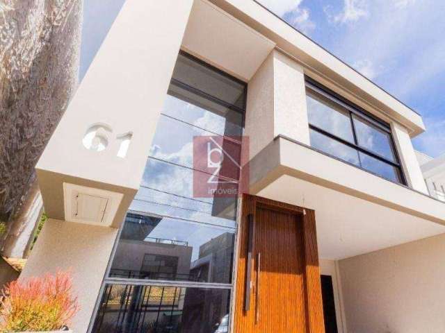 Casa cond. 307,53m² 3suites 2vagas santa felicidade  r$3.580.000,00