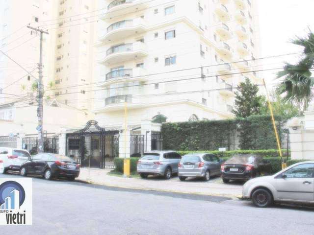 Apartamento alto padrão com quatro quartos e três vagas mobiliado em santana