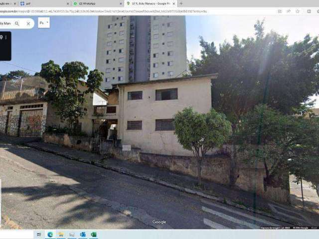 Terreno à venda, 400 m² por R$ 650.000 - Vila Mangalot - São Paulo/SP