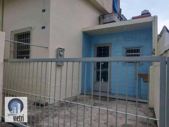 Casa com 1 dormitório para alugar, 45 m² por R$ 1.000,00/mês - Chora Menino - São Paulo/SP