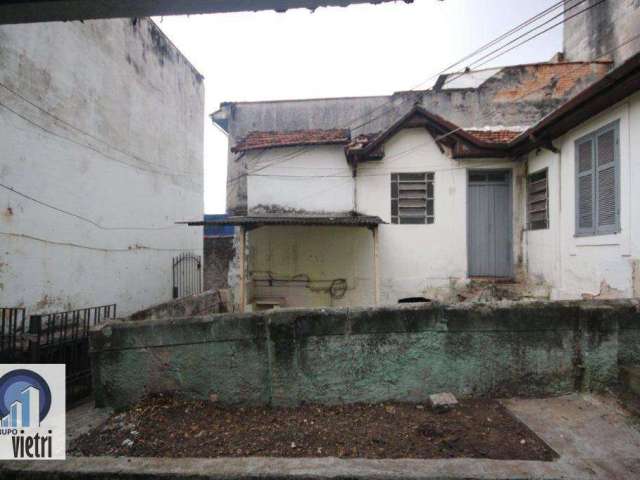 terreno de 212m2 na parte nobre do Cambuci com duas casas pelo preço de uma...