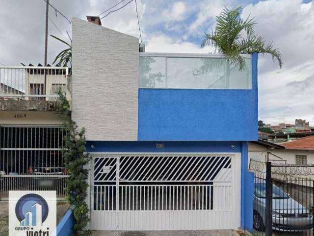 Sobrado com 3 dormitórios à venda, 213 m² por R$ 850.000 - Ayrosa - Osasco/SP