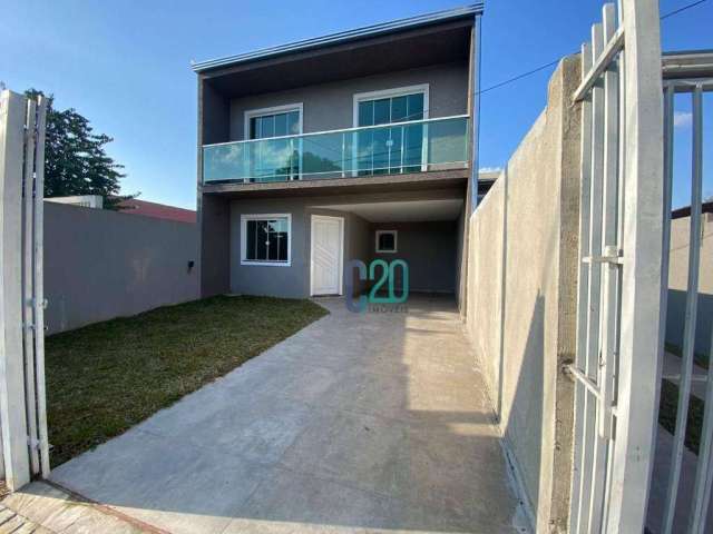 Sobrado com 3 dormitórios à venda, 113 m² por R$ 545.000,00 - Fazendinha - Curitiba/PR