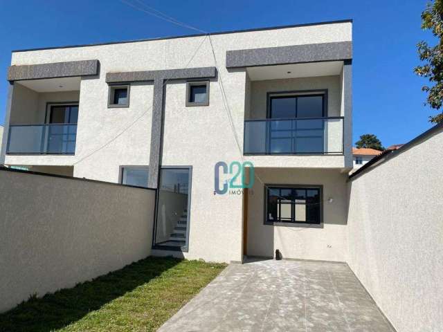 Sobrado com 3 dormitórios à venda, 130 m² por R$ 750.000,00 - Fazendinha - Curitiba/PR