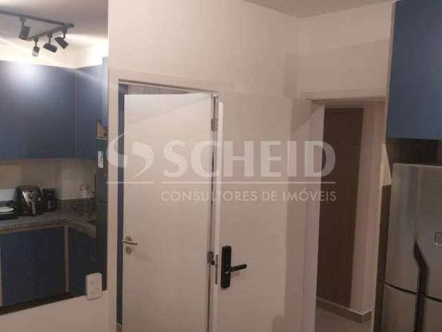 Studio mobiliado ad 330 alto da boa vista para locação 27 m² 1 banheiro lazer