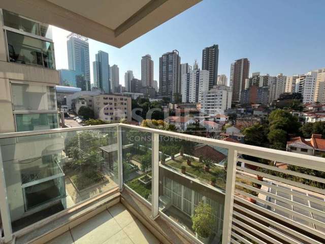 Apartamento para locação no Paraíso, 43m² e 1 dormitório.