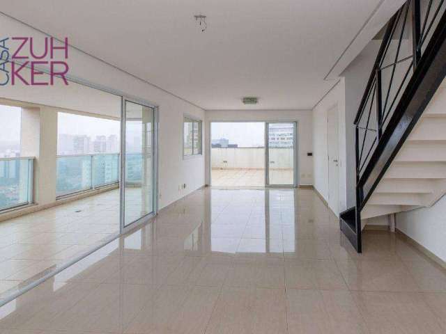 Brooklin - Venda / Locação - Cobertura Duplex, com 3 suites, Terraço com ofurô,  227 m²