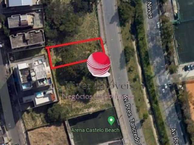 Terreno à venda na Avenida Presidente Tancredo Neves, 2691, Castelo, Belo Horizonte por R$ 1.980.000