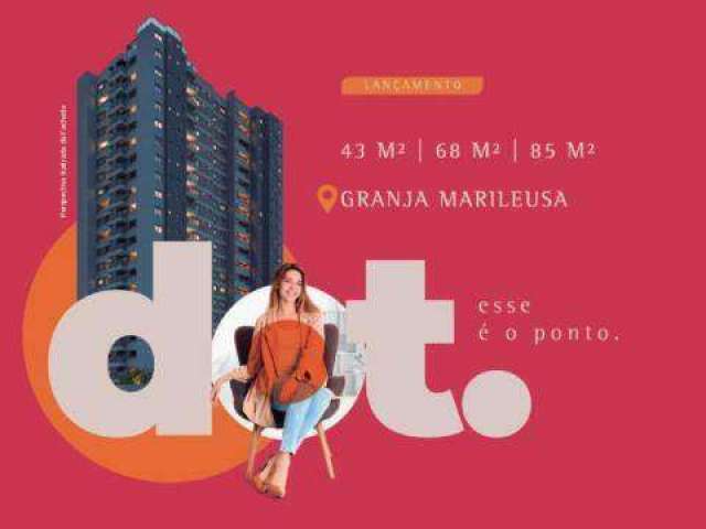 Apartamento à venda, 2 quartos, 2 suítes, 1 vaga, GRANJA MARILEUSA - UBERLANDIA/MG