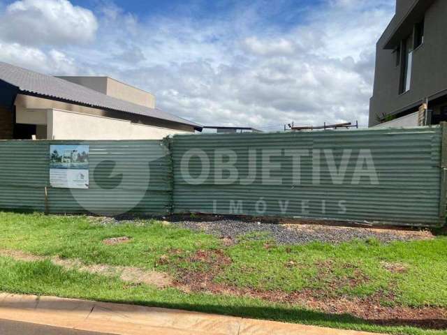 Excelente lote de gaveta a venda no condomínio fechado de alto padrão Tamboré Uberlândia