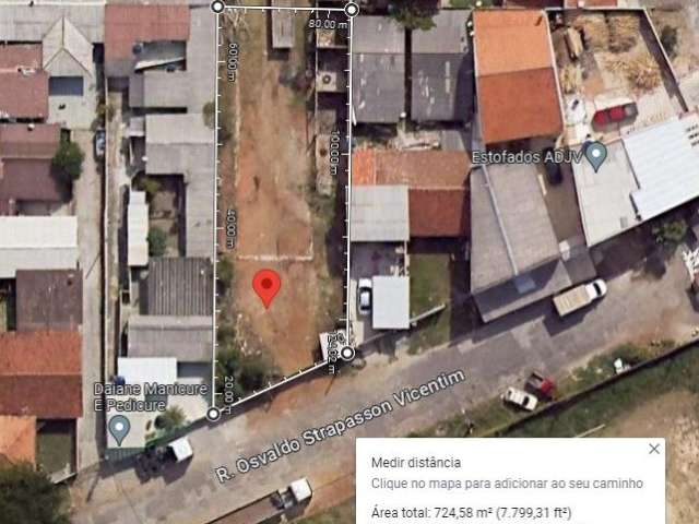 TERRENO - ZUD3 COM 724,64m² EM SÃO GABRIEL - COLOMBO