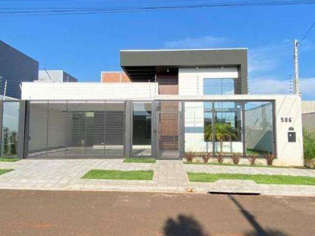 Venda | Casa com 196,00 m², 3 dormitório(s), 3 vaga(s). Jardim Pilar, Maringá
