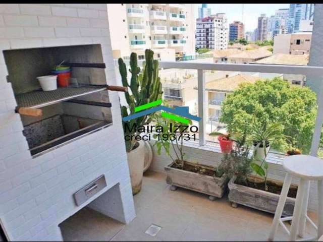 Apartamento 1 dormitório - jacuzzi + churrasqueira - ponta da praia-santos