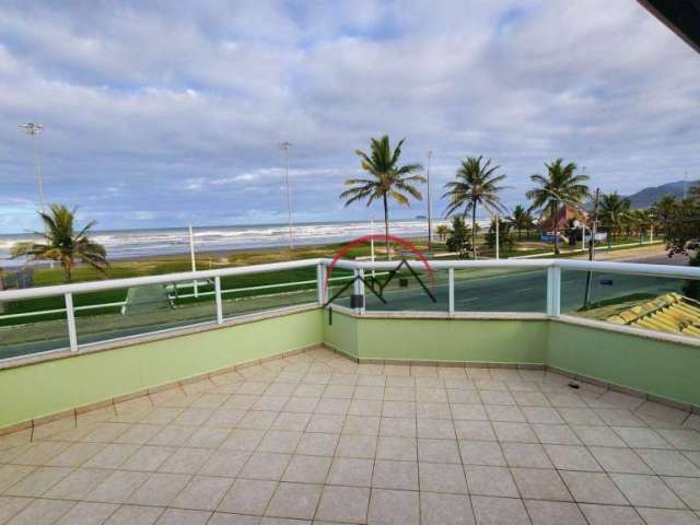 Sobrados à venda em frente ao mar, 371 m² por R$ 1.390.000 - Balneário Florida - Peruíbe/SP