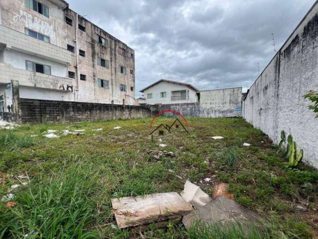 Terreno à venda, 360 m² por R$ 530.000,00 - Balneário Stella Maris - Peruíbe/SP