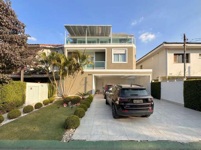 Casa em condomínio fechado com 4 quartos à venda na Avenida Marcos Penteado de Ulhôa Rodrigues, Tamboré, Santana de Parnaíba, 320 m2 por R$ 3.500.000