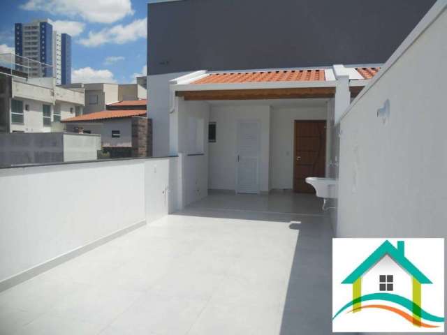 Cobertura 2 Quartos 1 Suite 1Vaga, 88m² Vila Alzira R$550 mil 8FR