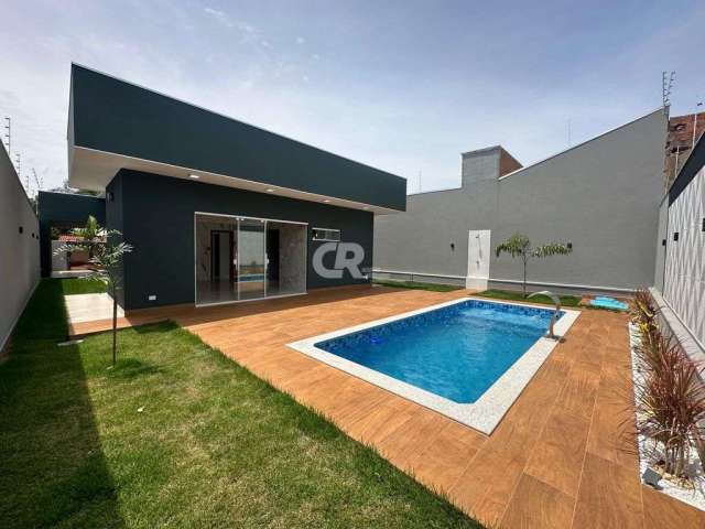 Casa térrea Alto Padrão Rita Vieira, 360m² de área total, 3 Quartos R$950.000,00