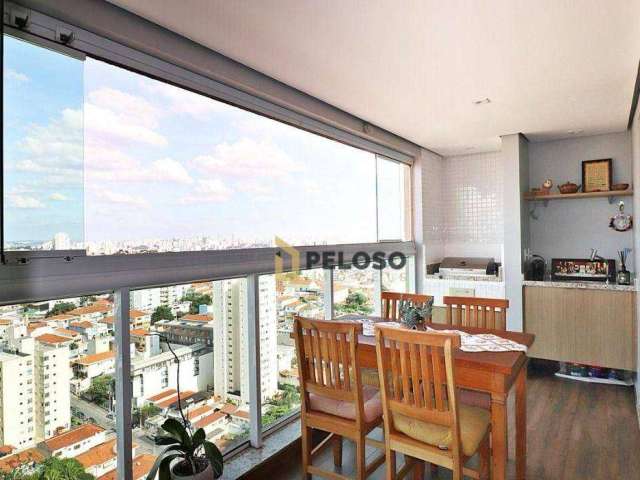 Apartamento à Venda | Cond. Chácara Inglesa | 100m² Privativos | Vista Espetacular | Varanda Gourmet | 3 Suítes | 3 vagas | Lazer Com