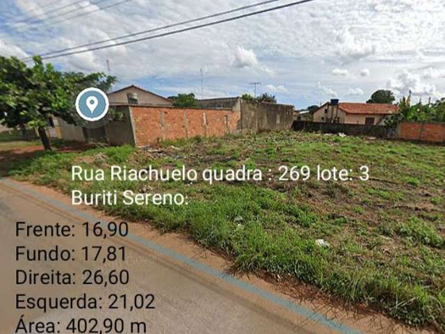 Lote Buriti Sereno 402mt