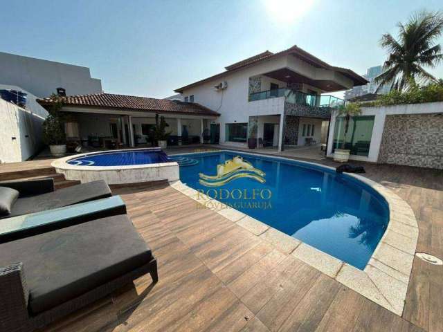 Guarujá Praia da Enseada Casa 5 Suítes Piscina Varanda Gourmet  Academia