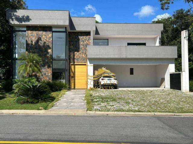 Marina Guarujá Praia Perequê Casa em Condomínio Fechado 4 Suítes 540m² Piscina Quadra de Tênis Churrasqueira Ar-condicionado