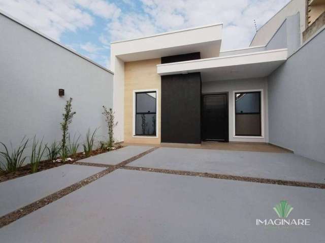 Casa com 3 dormitórios à venda, 84 m² por R$ 400.000,00 - Presidente - Cascavel/PR