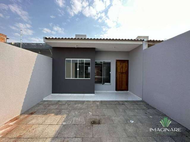 Casa com 2 dormitórios à venda, 60 m² por R$ 310.000,00 - Siena - Cascavel/PR