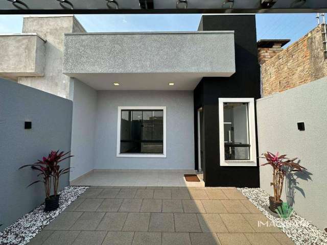 Casa com 2 dormitórios à venda, 60 m² por R$ 305.000,00 - Siena - Cascavel/PR