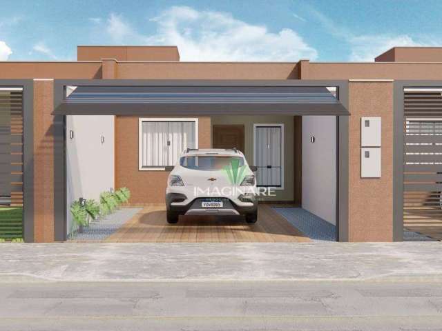 Casa com 2 dormitórios à venda, 66 m² por R$ 305.000 - Floresta - Cascavel/PR