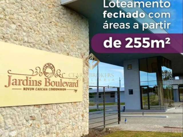 Lote no Condomínio Fechado  Jardins  Boulevard Caucaia - 296 m² - Fase 1