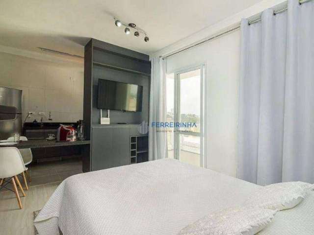 Apartamento com 1 dormitório, 32 m² - venda por R$ 499.000 ou aluguel por R$ 2.750/mês - Jardim Aquarius - São José dos Campos/SP