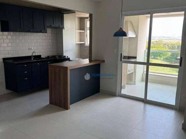 Apartamento com 2 dormitórios para alugar, 56 m² por R$ 3.100,00/mês - Urbanova - São José dos Campos/SP