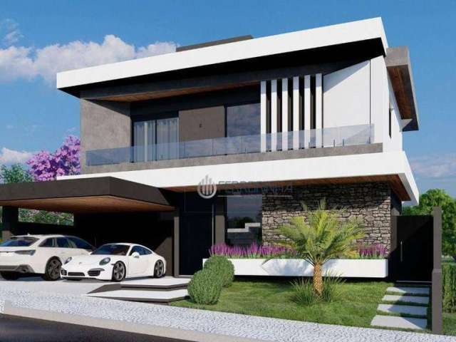 Casa com 4 dormitórios à venda, 400 m² por R$ 3.459.000,00 - Condomínio Residencial Jaguary - São José dos Campos/SP