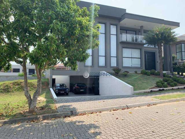 Casa com 4 dormitórios à venda, 400 m² por R$ 7.500.000,00 - Condomínio Reserva do Paratehy - São José dos Campos/SP