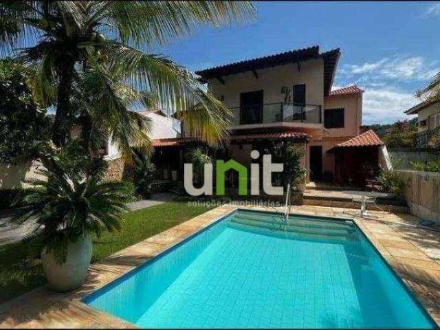 Casa com 5 dormitórios à venda por R$ 4.200.000,00 - Itacoatiara - Niterói/RJ