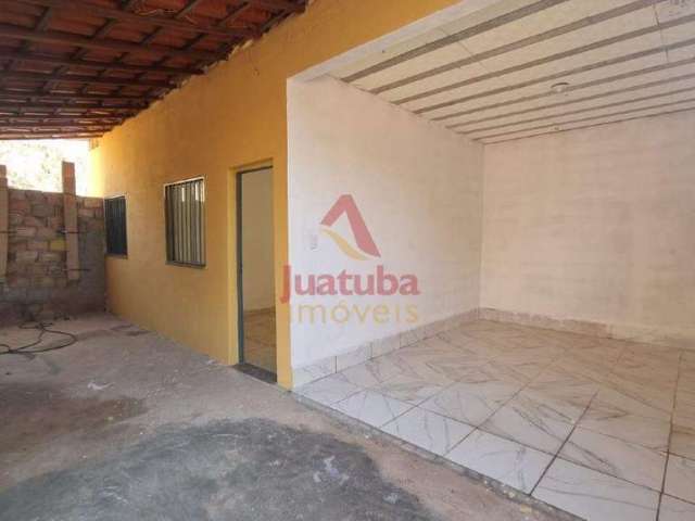 Casa nova para aluguel com três quartos no Bairro Samambaia em Juatuba | JUATUBA IMÓVEIS