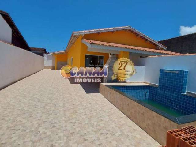 Casa com 2 quartos à venda na Av. Monteiro Lobato, 10.374, Balneário Samas, Mongaguá, 77 m2 por R$ 320.000