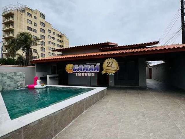 Casa com 3 dorms, Vila Atlântica, Mongaguá - R$ 720 mil, Cod: 12187