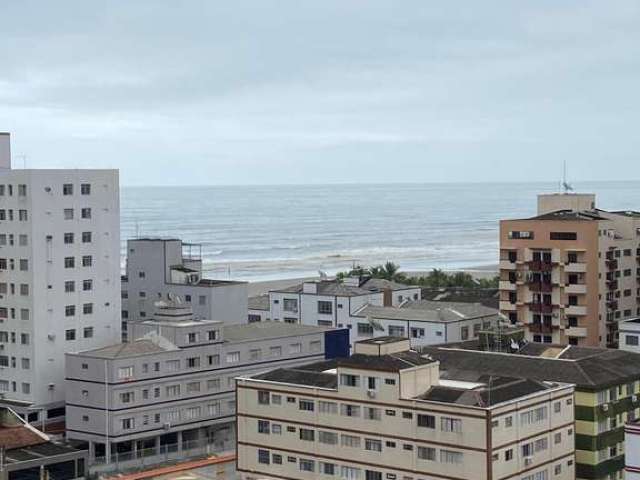 Apartamento 2 dormitórios 1 suite com 3 sacadas vista mar Vila Guilhermina Praia