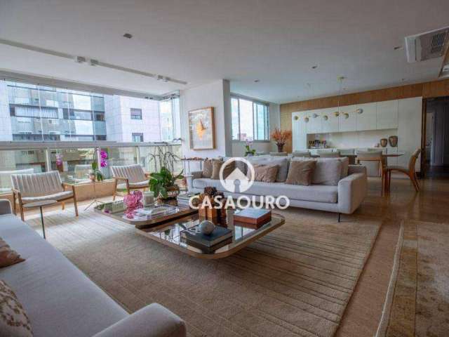 Apartamento com 4 quartos à venda, 197 m² por R$ 3.250.000 - Anchieta - Belo Horizonte/MG