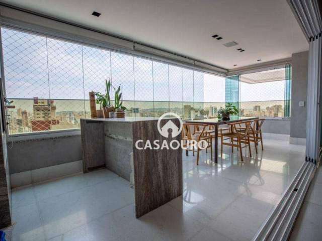 Apartamento com 4 quartos à venda, 187 m² por R$ 3.200.000 - Gutierrez - Belo Horizonte/MG