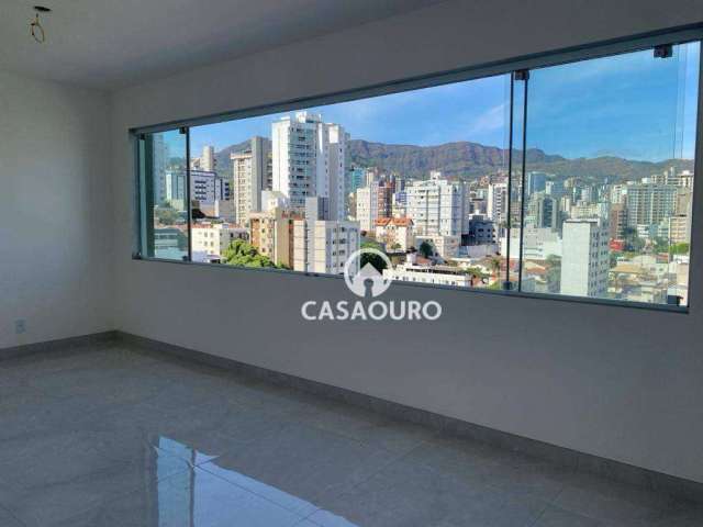 Apartamento com 3 quartos à venda, 77 m²  - Serra - Belo Horizonte/MG