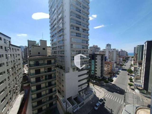 Apartamento com 3 quartos, uma suíte à venda, 103 m² por R$ 670.000 - Vila Guilhermina - Praia Grande/SP