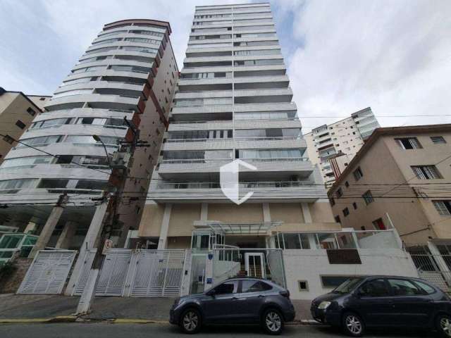 Apartamento com 3 quartos, uma suíte à venda, 103 m² por R$ 690.000 - Vila Guilhermina - Praia Grande/SP